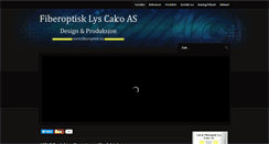Desktop Screenshot of fiberoptisk.no
